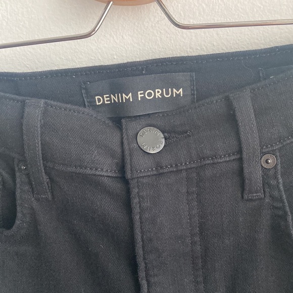 Denim Forum Lola High Rise Skinny Crop -‎ size 28 - Picture 6 of 7